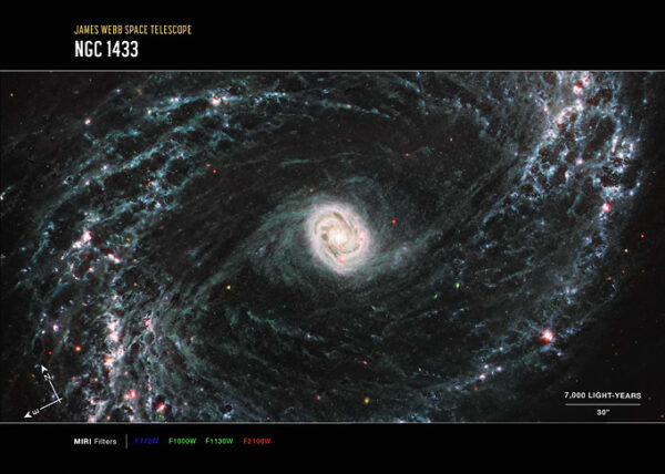 Spiral Galaxy Frame