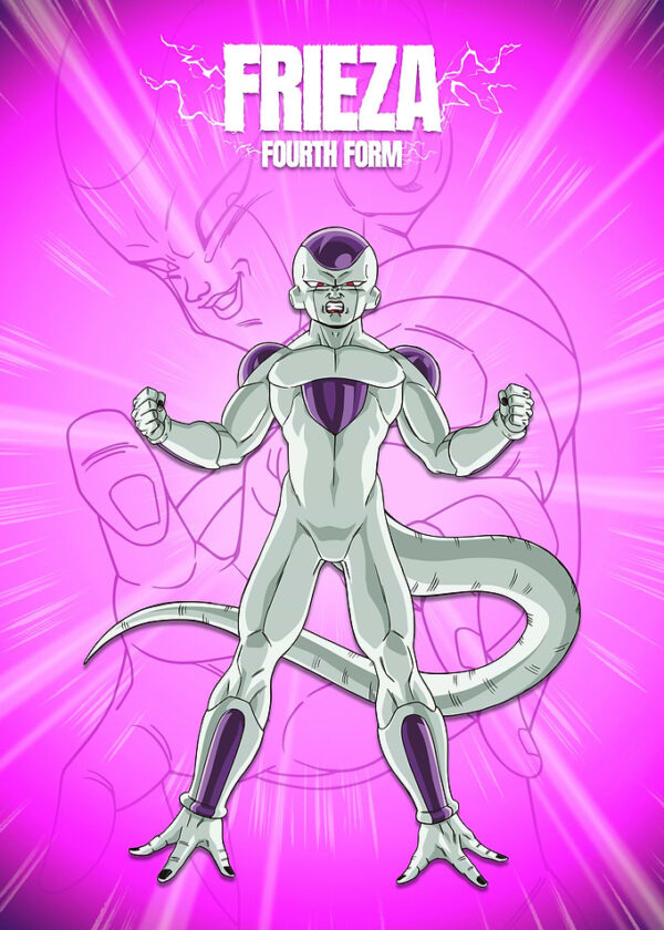 DBZ Transformations Fourth Form Frieza