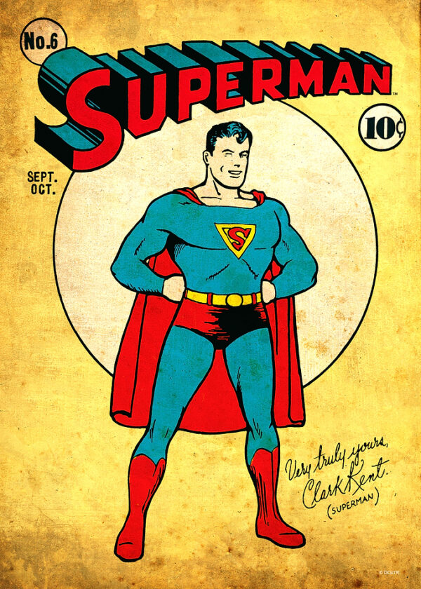 Superman 6 by Joe Shuster and Paul Cassidy