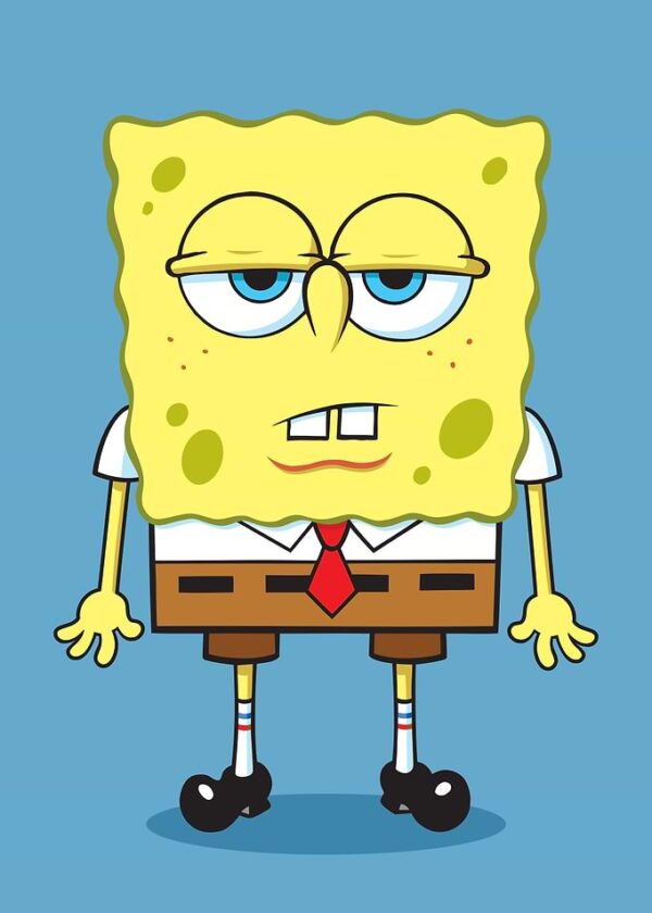 Grumpy SpongeBob