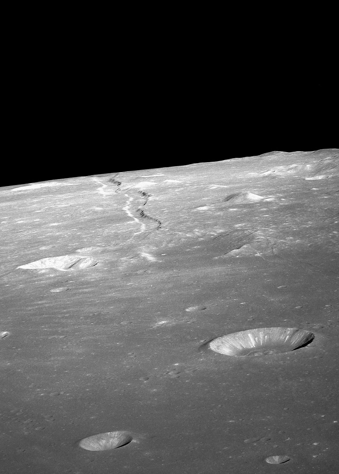 Moon surface