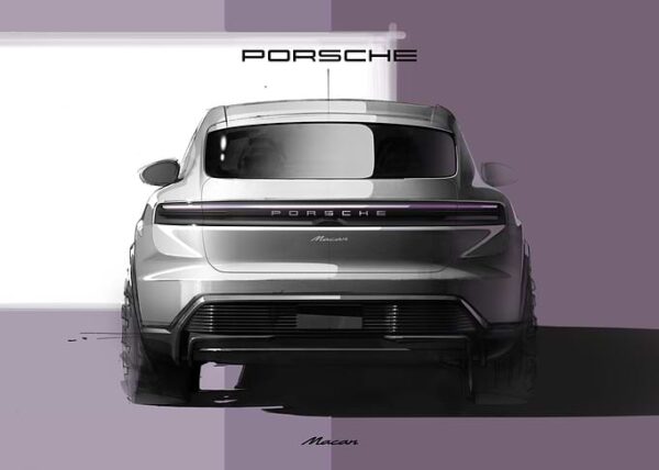 Porsche Macan Rear View 2