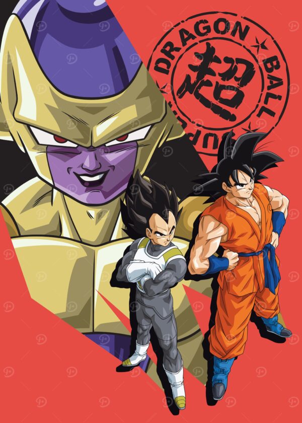 Goku and Vegeta vs Frieza