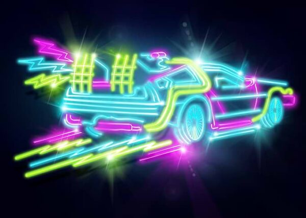 At the speed of light