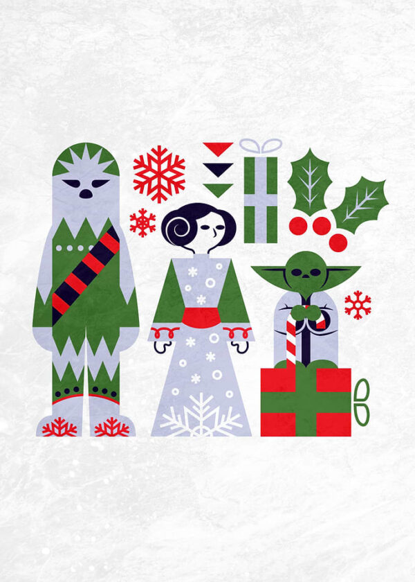Happy Holidays from Leia poster