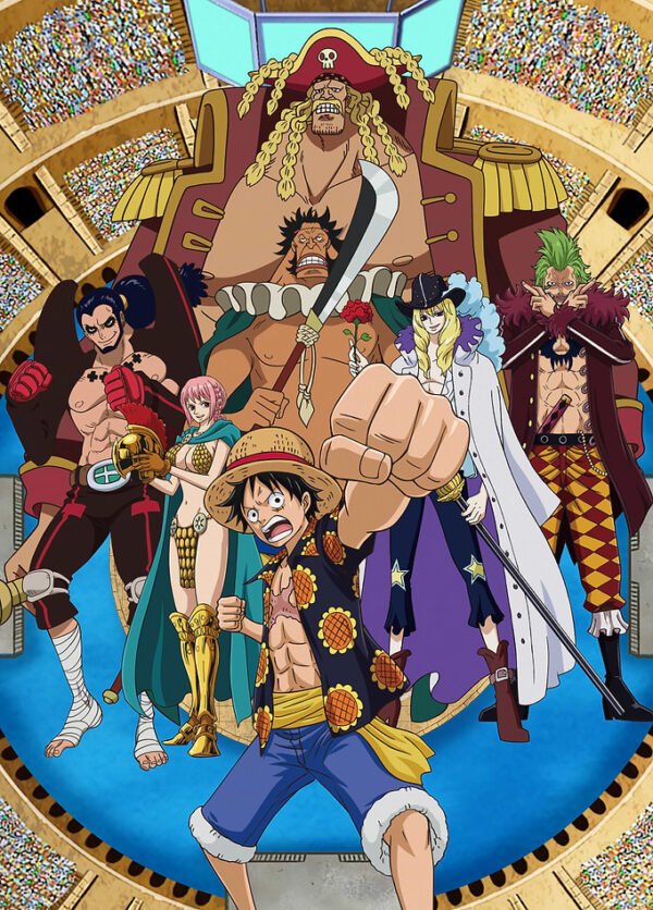One Piece: бойцы колизея Дресс Розы
