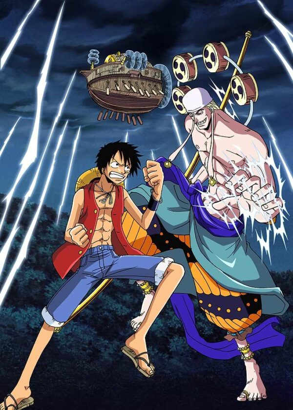 Sky Island Luffy vs Enel