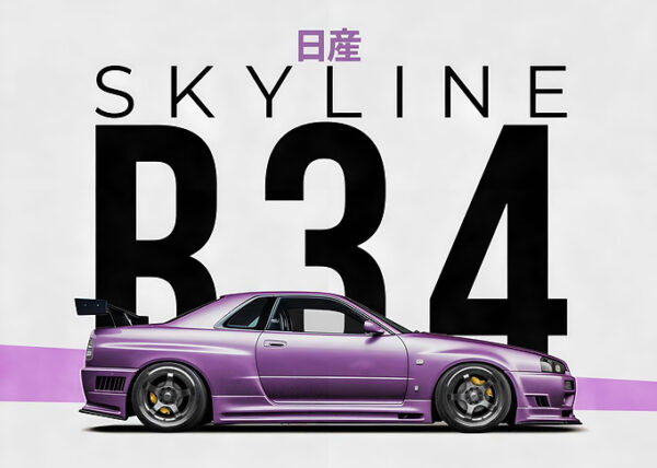 NISSAN SKYLINE GTR R34