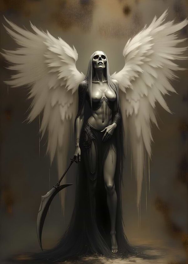Angel of Death with Scythe