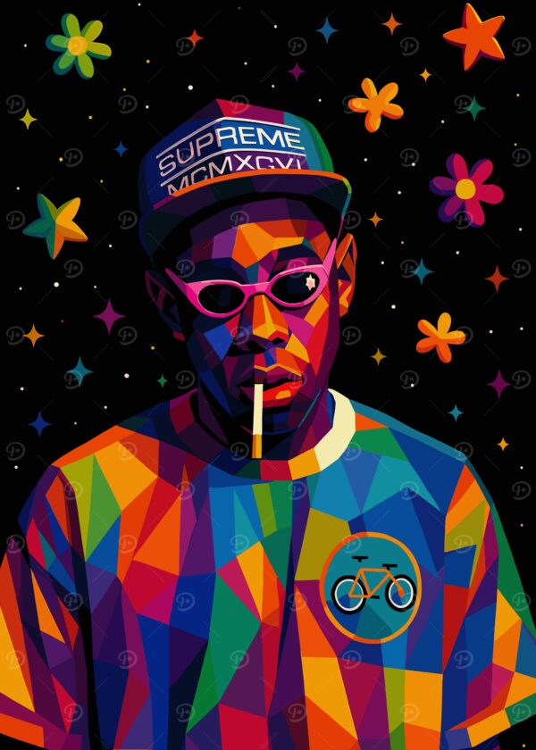 Tyler, the Creator wpap art