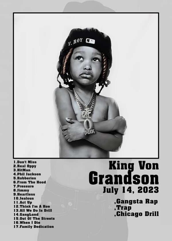 King Von Grandson Album art