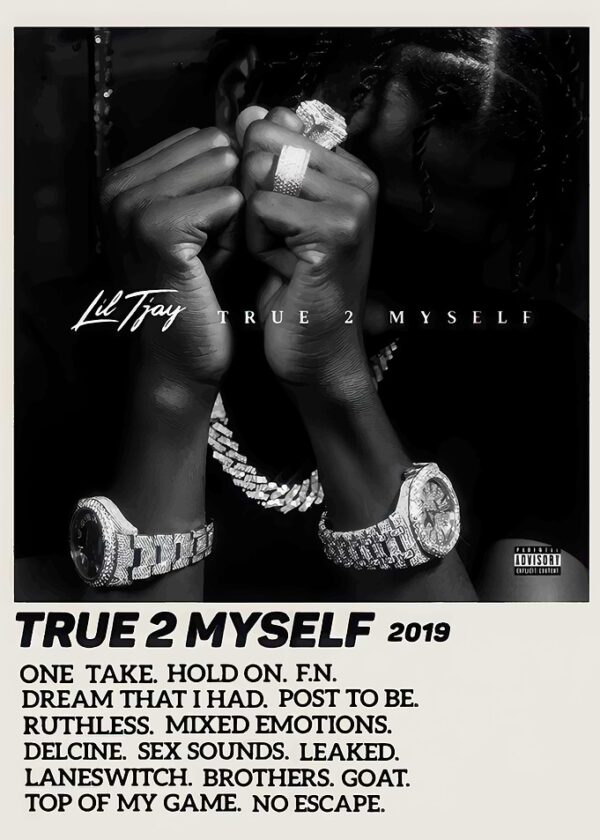Lil Tjay True 2 Myself Album Cover