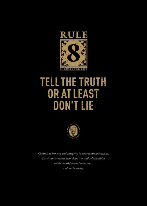 Jordan Peterson RULE 8