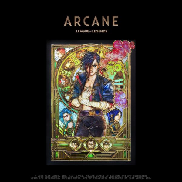 Эхо Вай — лимитированный металлический постер Arcane