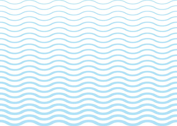 Light Blue Wave Pattern