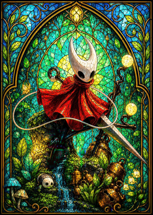Hornet Stained Glass Art
