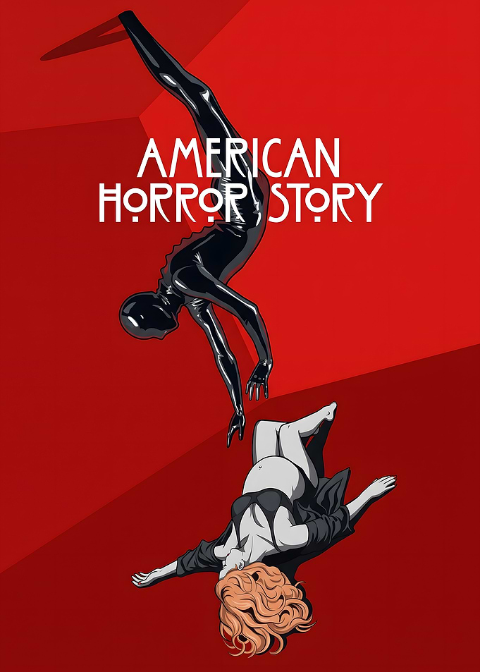 American Horror Story Rubber Man Poster