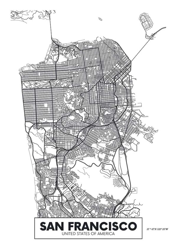 san francisco map