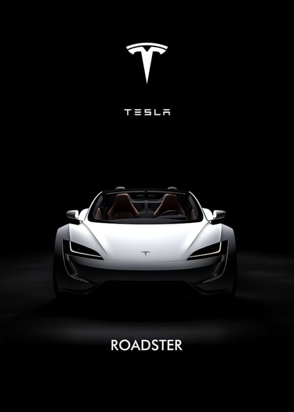 Roadster White E Car