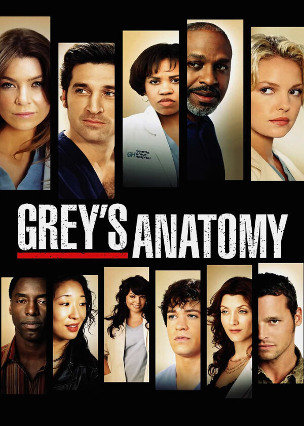 Grey's Anatomy Cast Collage