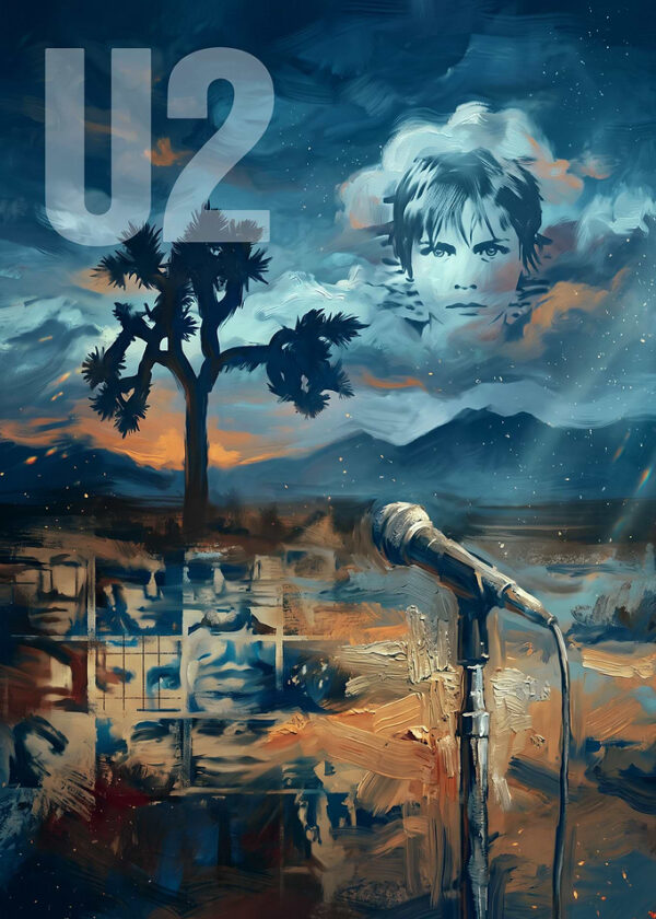 U2 The Joshua Tree Artistic Poster