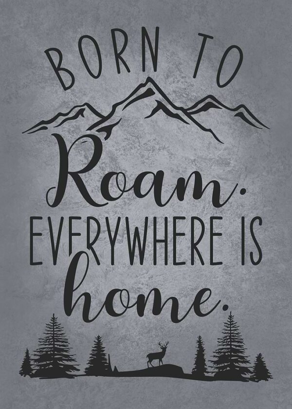 Born to Roam Wall Art