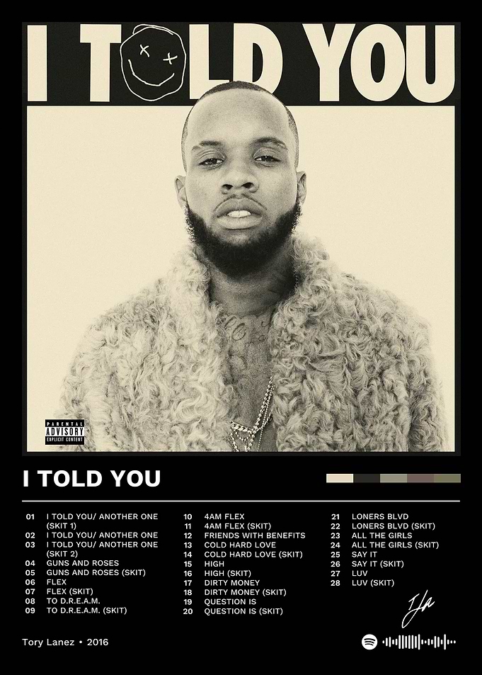 Tory Lanez - I Told You Album