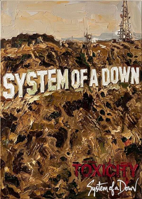 System of a Down Toxicity Album Cover