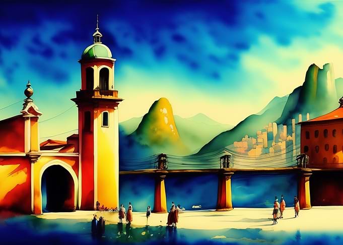 South America Town