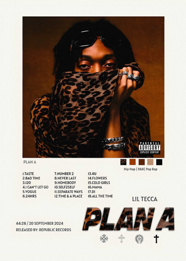 Lil Tecca - Plan A Album Cover