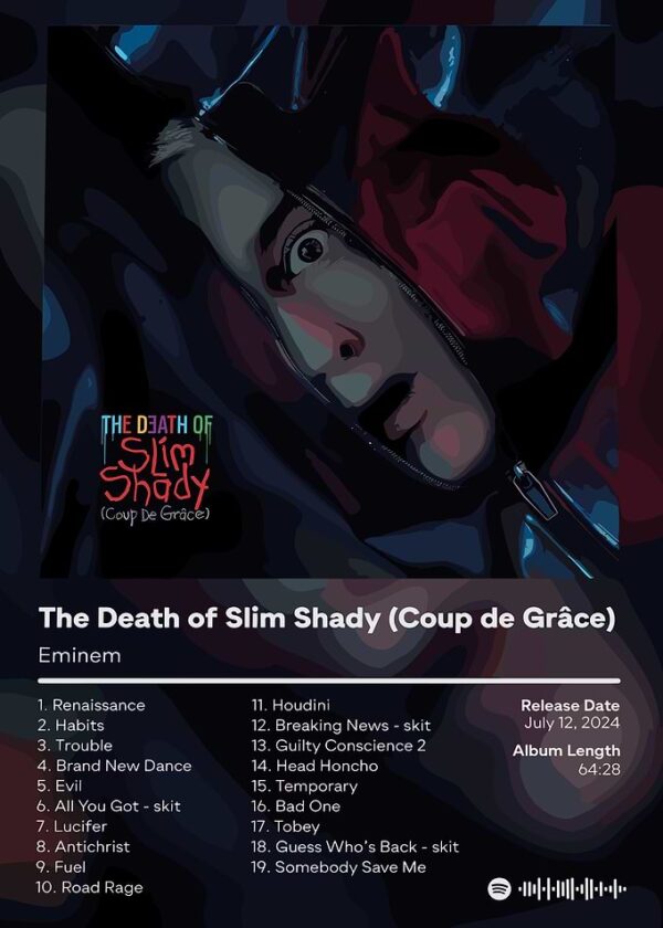 The Death of Slim Shady Album Cover