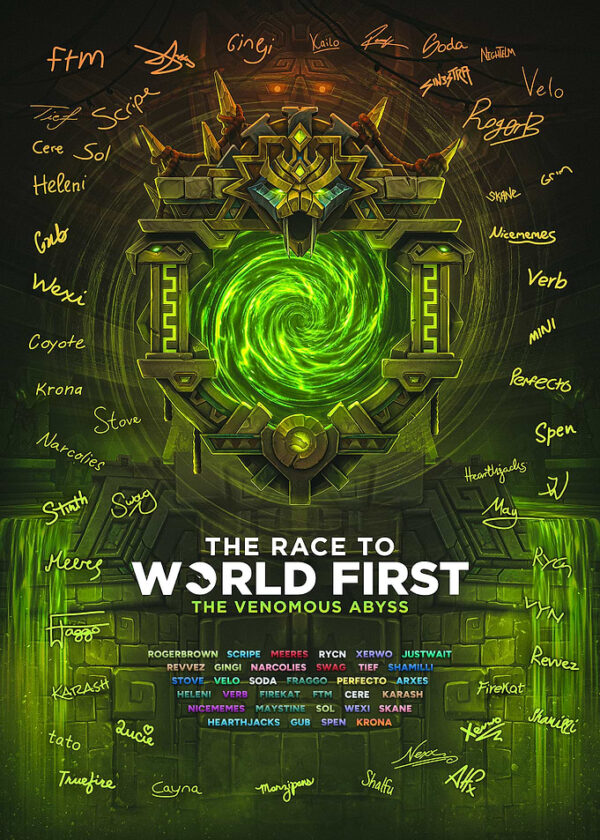 The Race to World First: Venomous Abyss Portal Signed