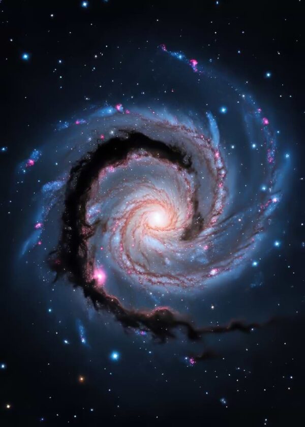 Andromeda Galaxy Deep Space