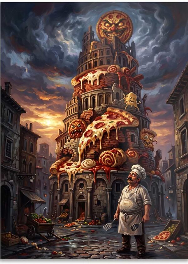 The Tower of Pizza Chef