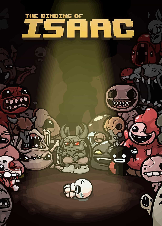 The Binding of Isaac Game Art