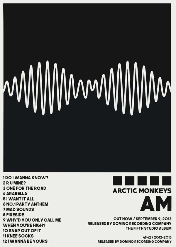 Arctic Monkeys AM Album Cover