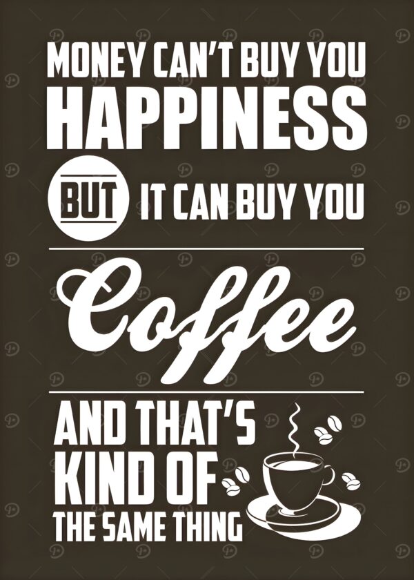 Coffee & Happiness Quote