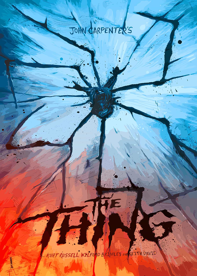 The Thing Movie Poster Art