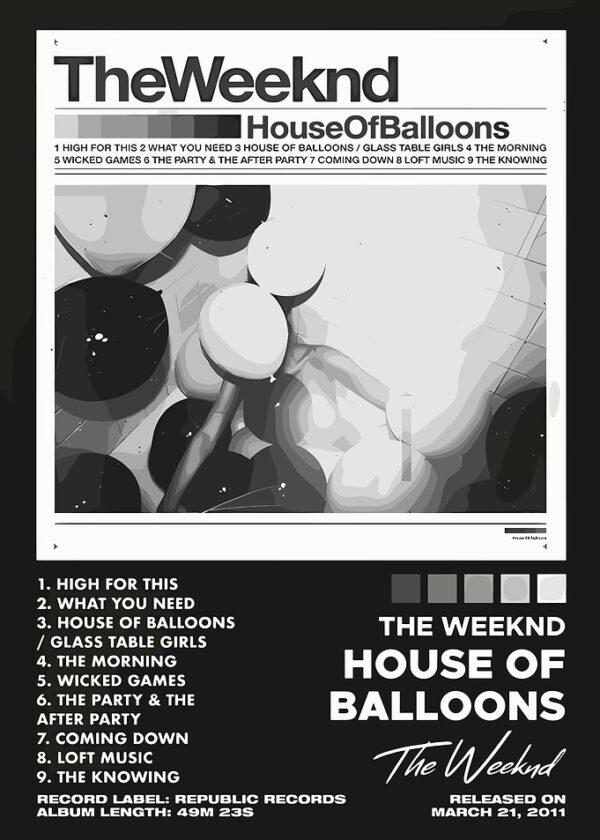 The Weeknd - House of Balloons Album