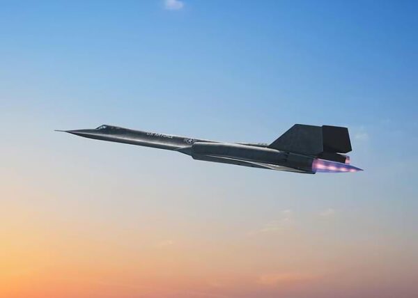 sr71 blackbird Clear Sky