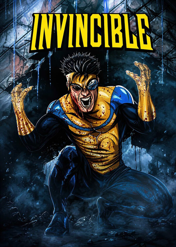 Invincible Comic Book Cover Art