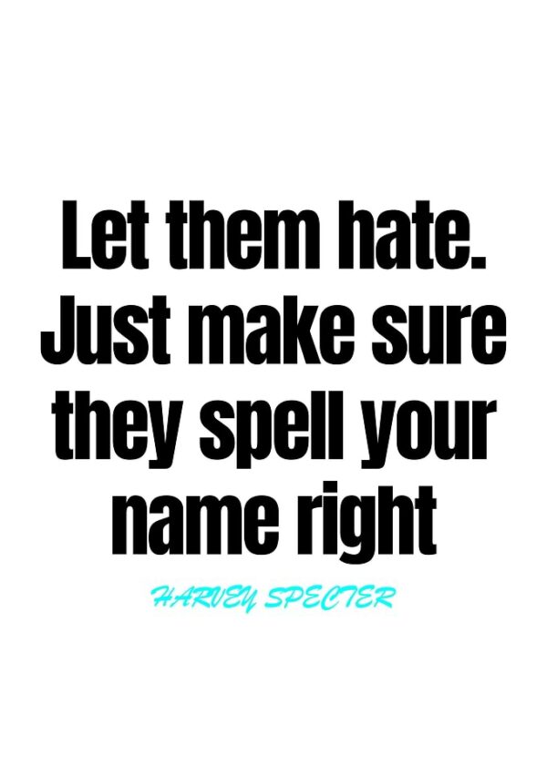 Harvey Specter Quotes