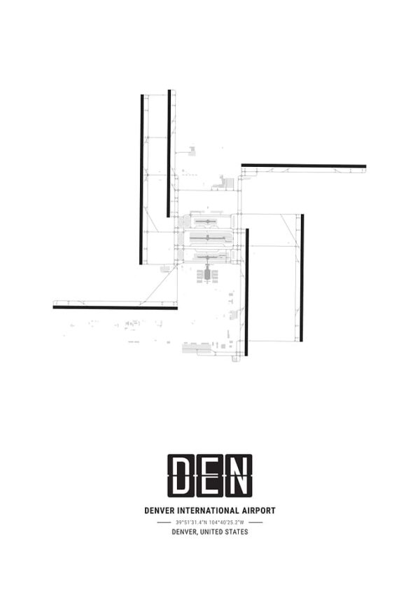 Denver Airport Layout