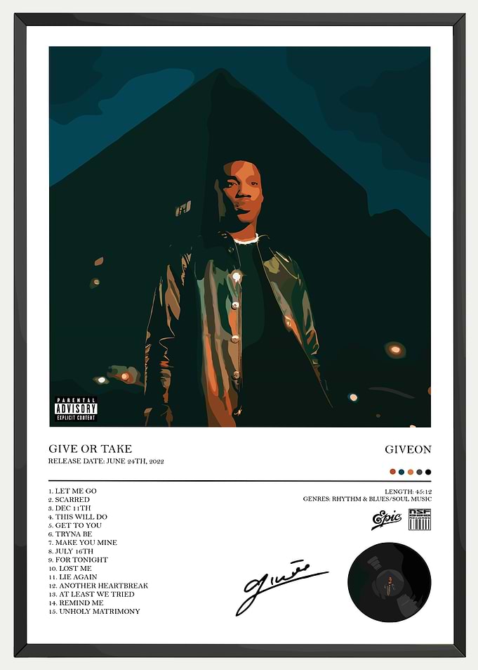 Giveon - Give or Take Album Cover