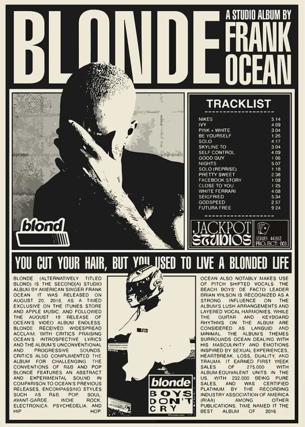 Blond Frank Ocean