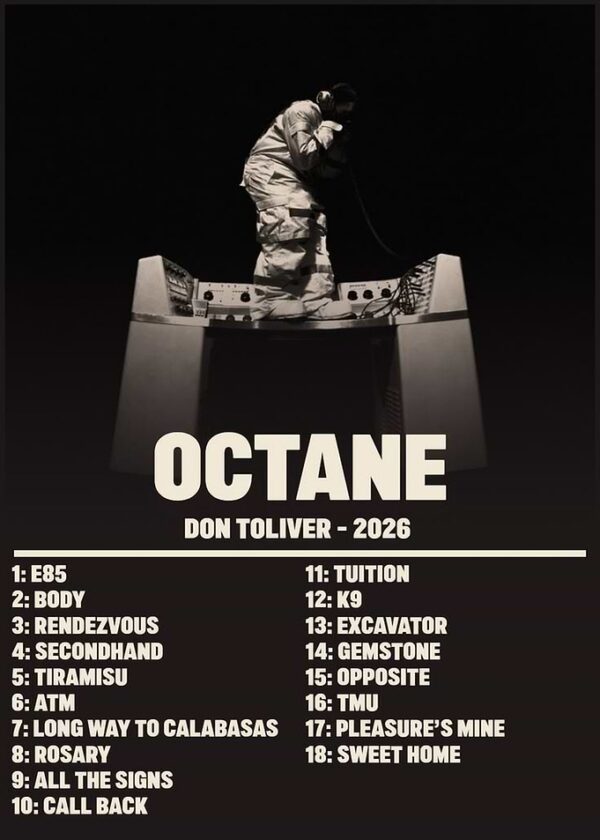 Don Toliver Octane Album Poster