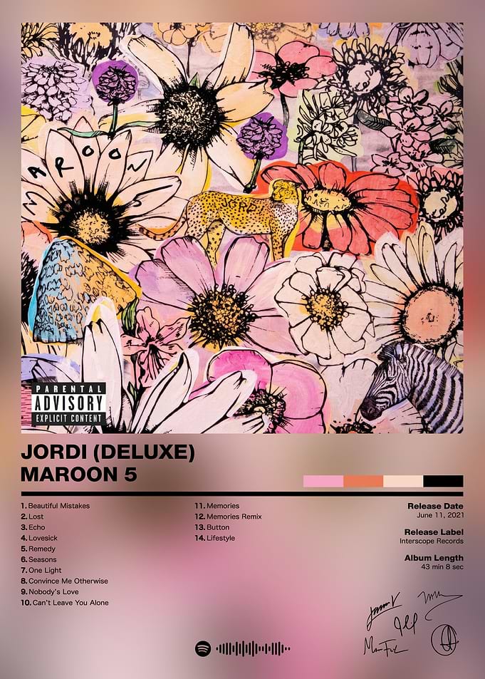 Maroon 5 - JORDI