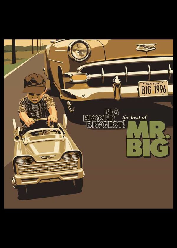 Mr. Big Big Bigger Biggest Album Cover
