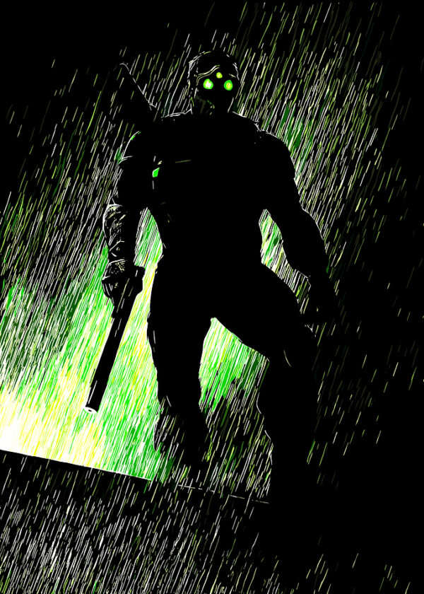 Sam Fisher in the Rain