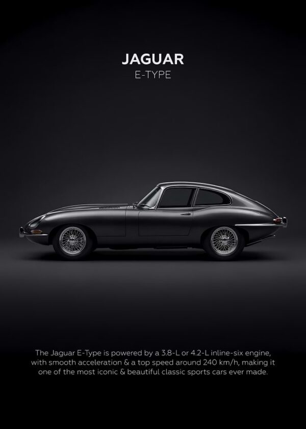 Jaguar E-Type Classic Sports Car